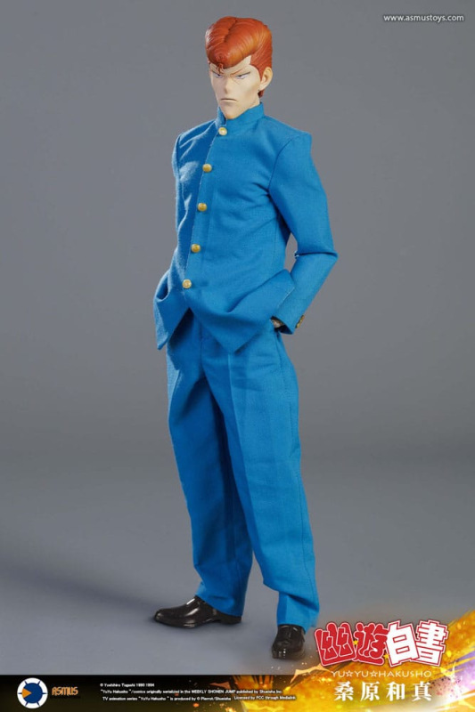 Yu Yu Hakusho Action Figure 1/6 Kazuma Kuwabara (Luxury Version) 30 cm 7