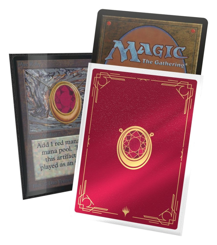 Ultimate Guard Art Sleeves Magic: The Gathering "Mox Collection" - Ruby 5
