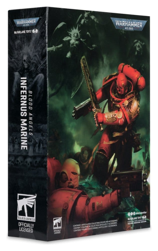 Warhammer 40,000 Action Figure Infernus Marine (Blood Angels) 18 cm 8