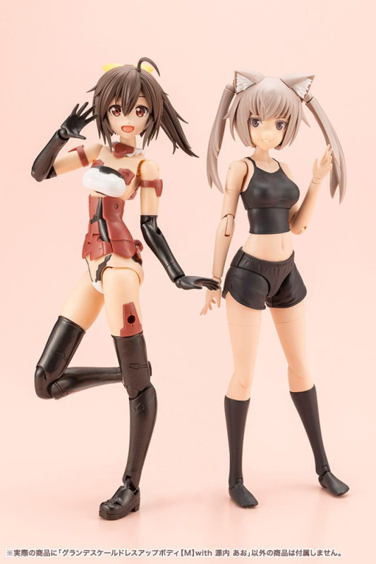 Sousai Shojo Teien Accessory Set for Action Figures Grande Scale Dress Up Body Size M with Ao Gennai 11