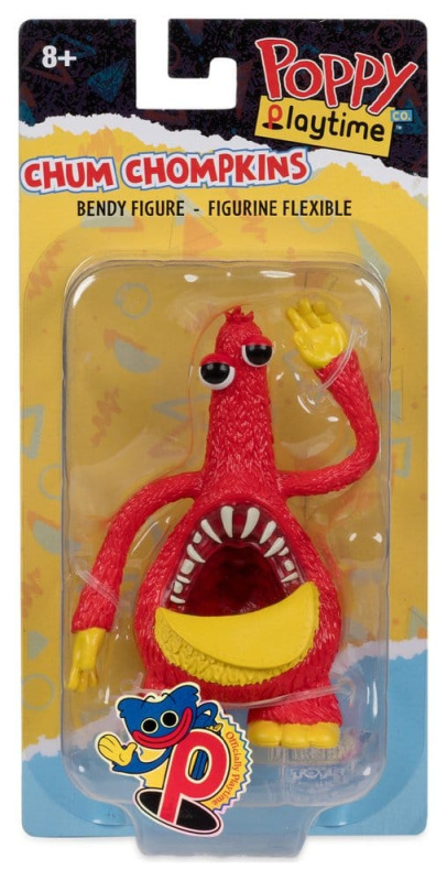 Poppy Playtime Bendables Action Figure Chum Chompkins 11 cm 4