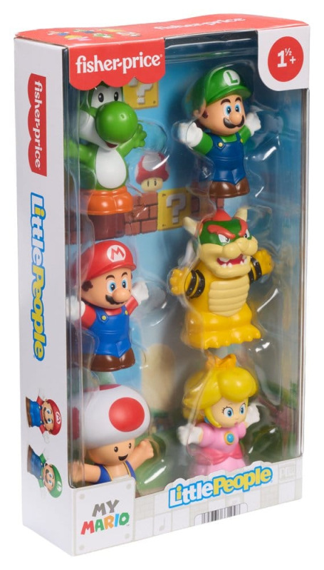 My Mario Little People Collector Mini Figure 6-Pack 7 cm 6