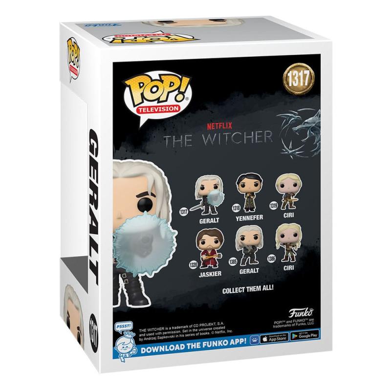 The Witcher POP! TV Vinyl Figure Geralt (Shield) 9 cm