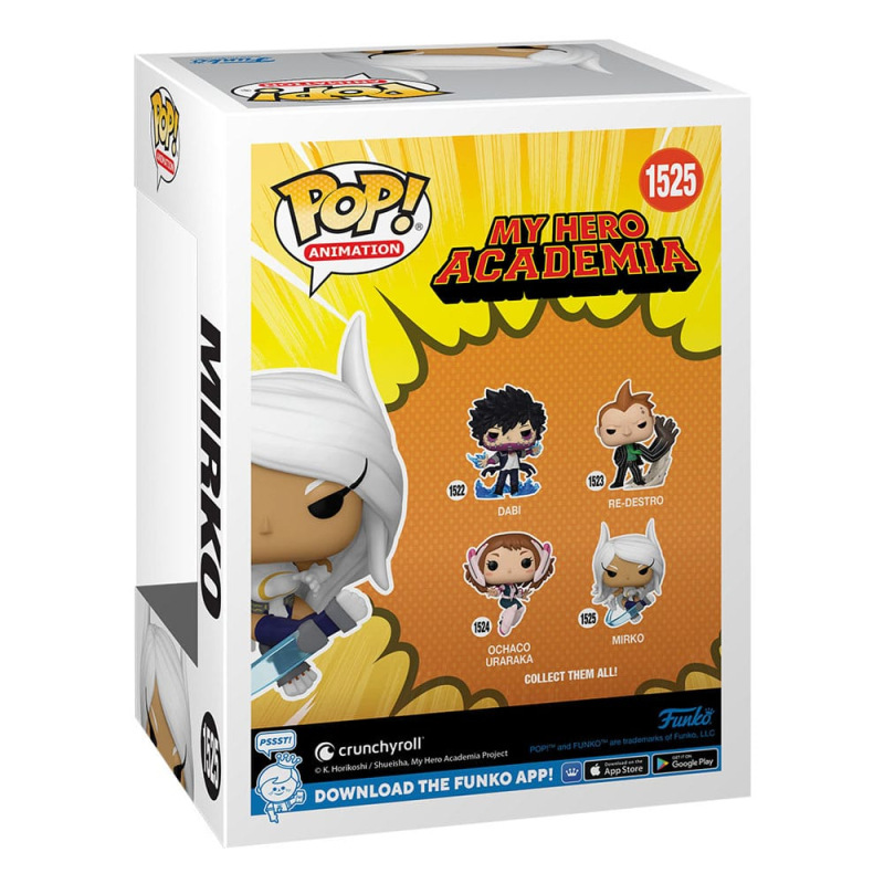My Hero Academia - Hero League Baseball POP! Animation Vinyl Figure Mirko 9 cm 2