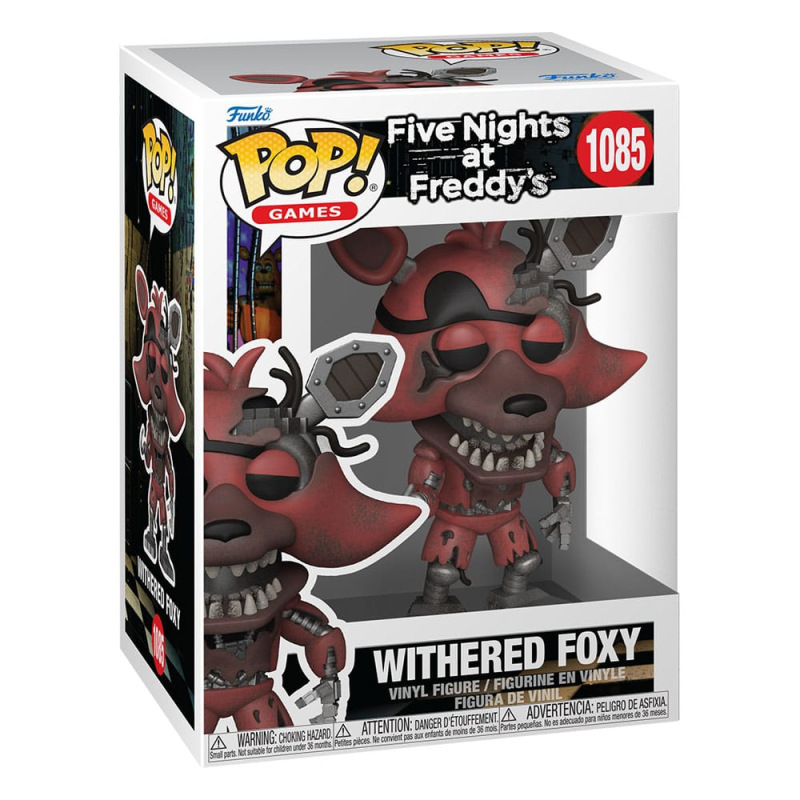 Five Nights at Freddy's POP! Vinyl Figure Withered Foxy 9 cm 1