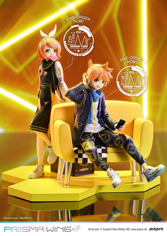 Vocaloid Piapro Characters Prisma Wing PVC Statue 1/7 Kagamine Len (Art by lack) 18 cm 5