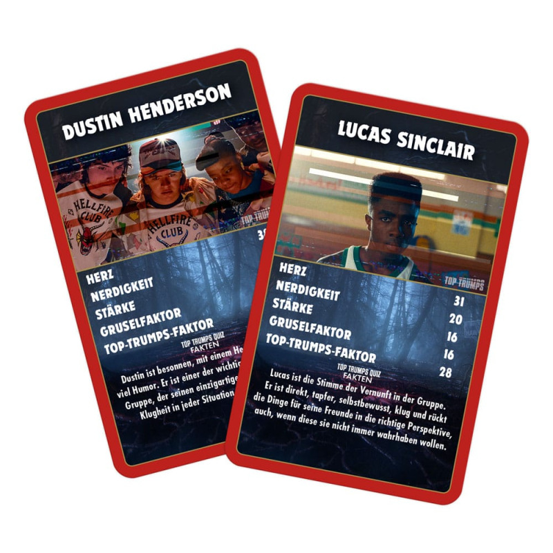 Stranger Things Card Game Top Trumps Collectables *German Version* 5