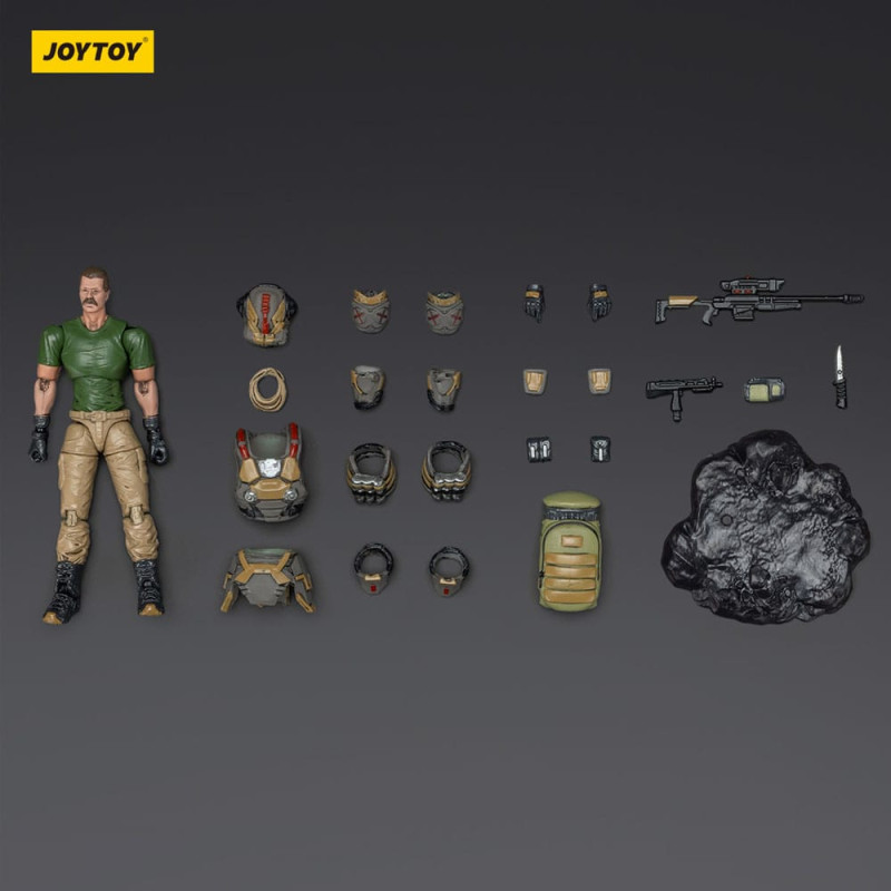 UNSC Dark Source Action Figur Sniper Ivan 7 cm 5