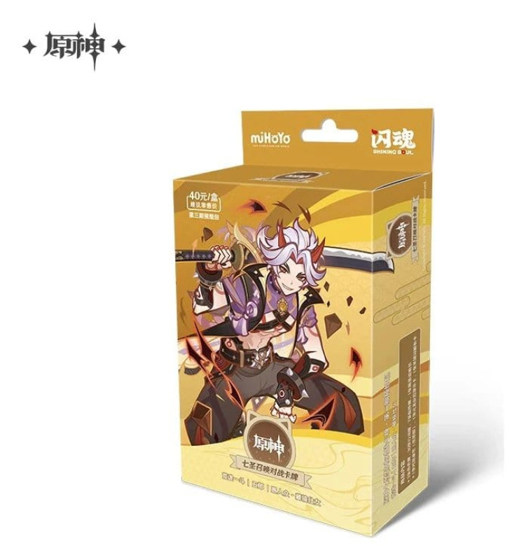 Genshin Impact Trading Card Game Pre-Build Starter Deck 03 Series 03 Arataki Itto *Chinese Version*