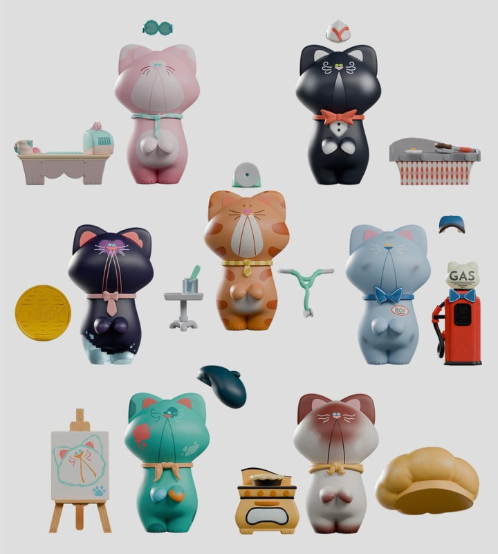 Business Boy Mini Figures S1 8 cm Blind Box Display (6) 9
