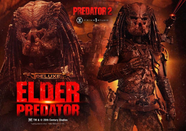 Predator 2 (Film) Museum Masterline Statue 1/3 Elder Predator Deluxe Version 94 cm 1