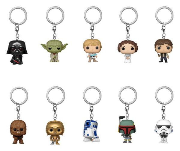 Star Wars POP! Vinyl Keychains 4 cm Display (12) 1