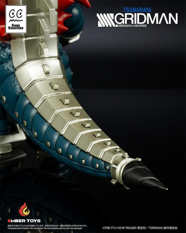 SSSS. Gridman Vinyl Figure Chibi Creature Mecha Ghoulghilas the Revenge Kaiju 14 cm 7