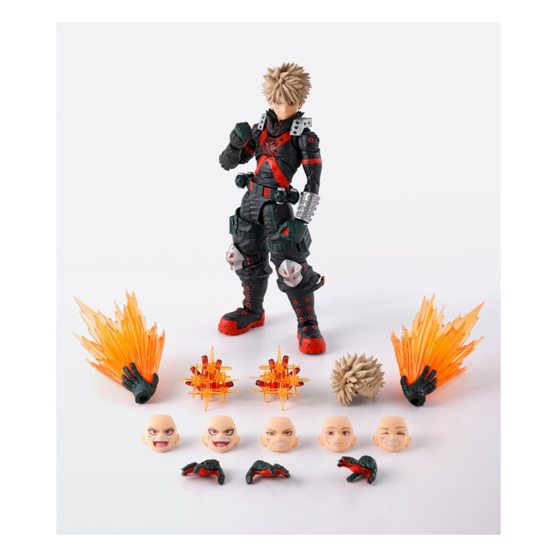 My Hero Academia S.H. Figuarts Action Figure Katsuki Bakugo (The Beginning) 15 cm 7