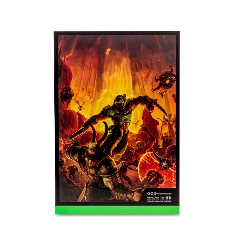 Doom Eternal Action Figure Doom Slayer Classic (Glow In The Dark Edition) Gold Label 18 cm