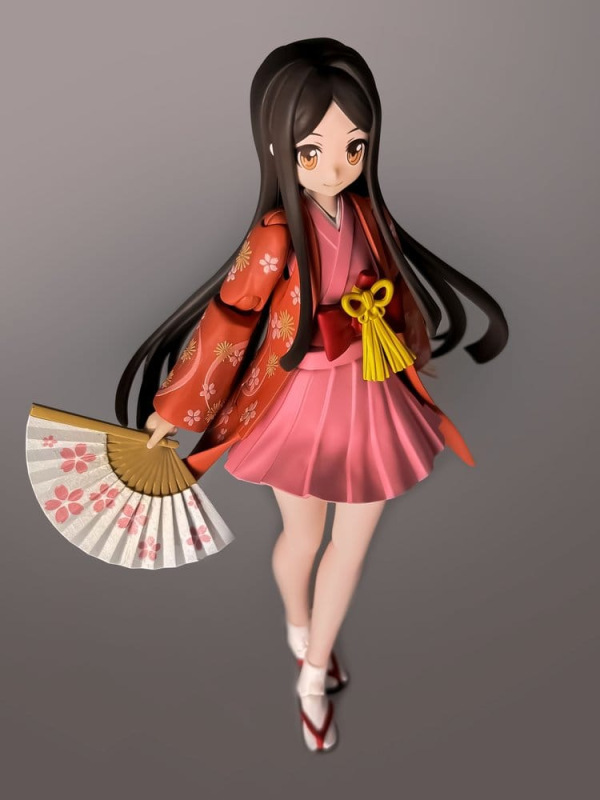 Suwahime Plafia Plastic Model Kit Suwahime (Mini Figure Set) 14 cm 1