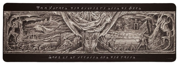 The Elder Scrolls V: Skyrim Desk Pad & Coaster Set 2