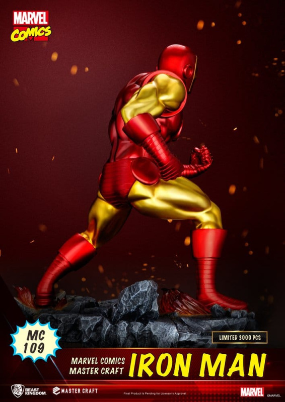 Marvel Comics Master Craft Statue Iron Man 29 cm 1