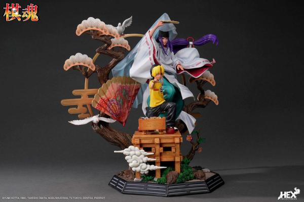 Hikaru no Go Statue 1/6 Shindou Hikaru & Fujiwara no Sai: The Divine Move 52 cm