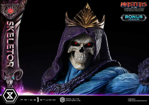 Masters of the Universe (2026 Film) Real Elite Masterline Series Statue 1/3 Skeletor Bonus Version 9 4