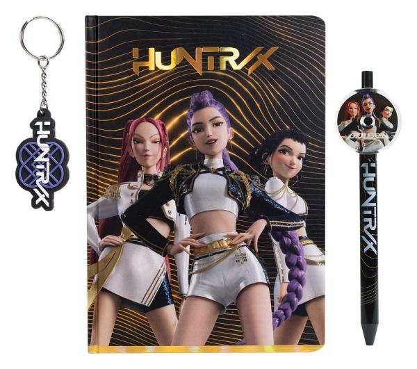 KPop Demon Hunters Notebook Gift Set Golden 3