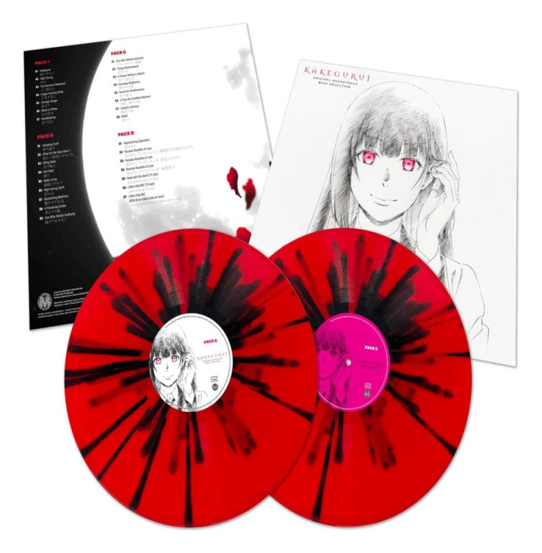 Kakegurui Original Soundtrack Vinyl 2 x LP