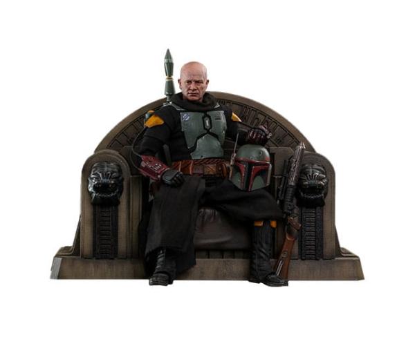 Star Wars: The Mandalorian Action Figure 1/6 Boba Fett Repaint Armor and Throne Special Edition 30 c