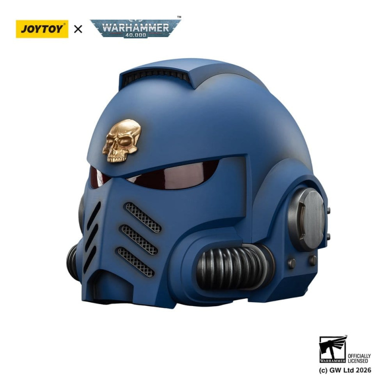 Warhammer 40,000 Captain MkX Helmet Ultramarines 30 cm 7