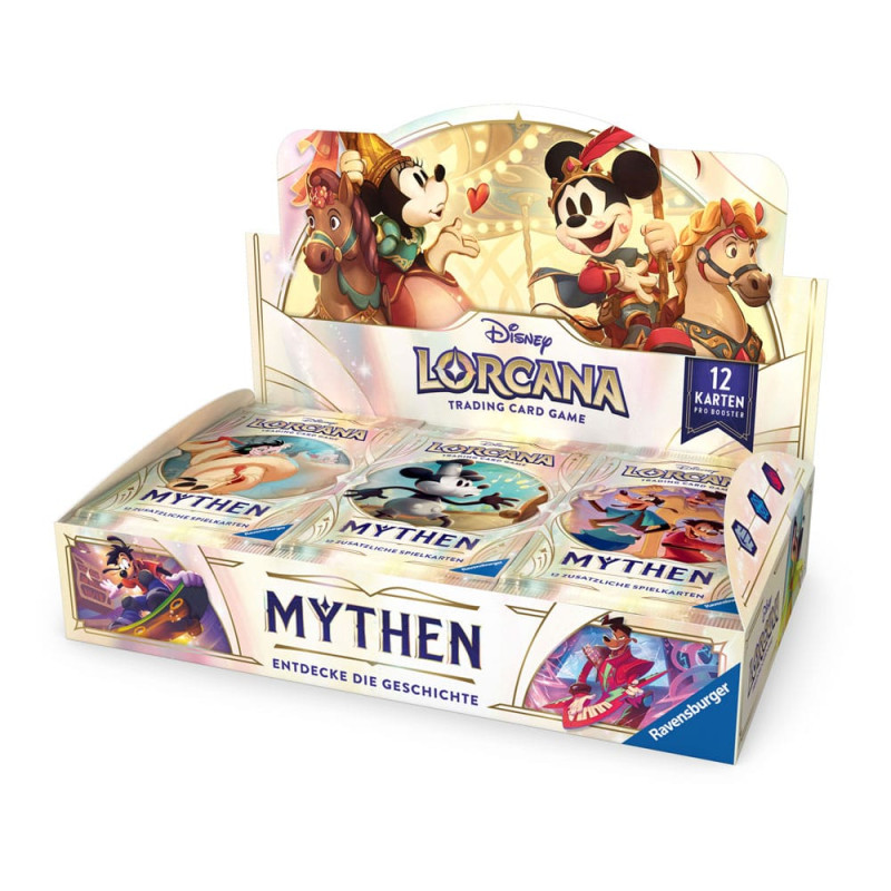 Disney Lorcana TCG Mythen Booster Display (24) *German Edition*