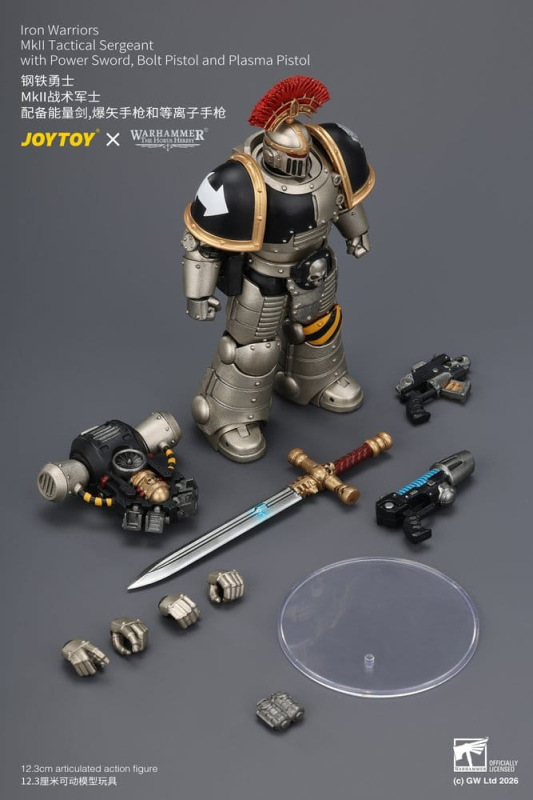 Warhammer The Horus Heresy Action Figure Iron Warriors MkII Tactical Sergeant 12 cm 12