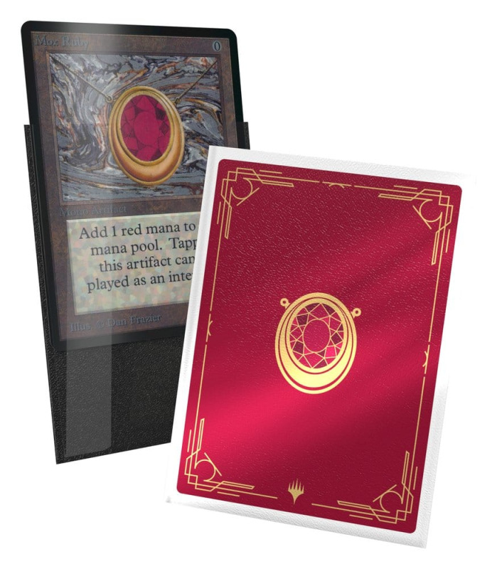 Ultimate Guard Art Sleeves Magic: The Gathering "Mox Collection" - Ruby 6