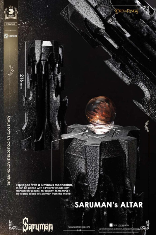 Lord of the Rings Action Figure 1/6 Saruman 31 cm 5