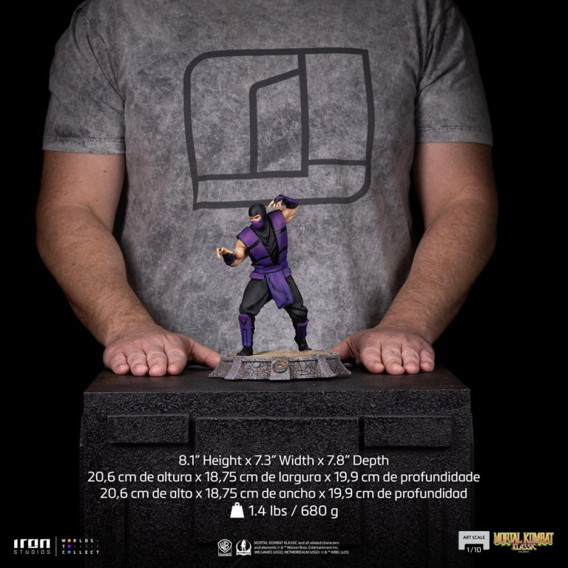 Mortal Kombat Art Scale Statue 1/10 Rain heo exclusive 21 cm 1