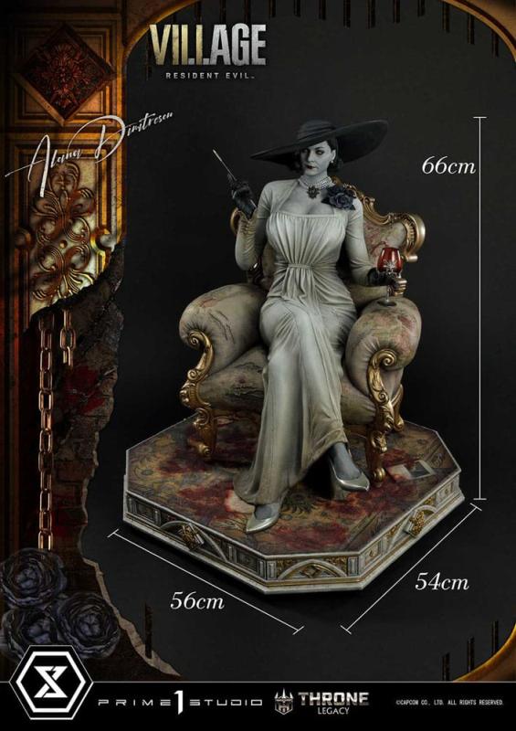 Resident Evil Village: Alcina Dimitrescu 1/4 Throne Legacy Statue - Prime 1