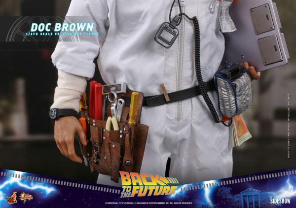Back To The Future: Doc Brown 1/6 Movie Masterpiece Action Figure - Hot Toys