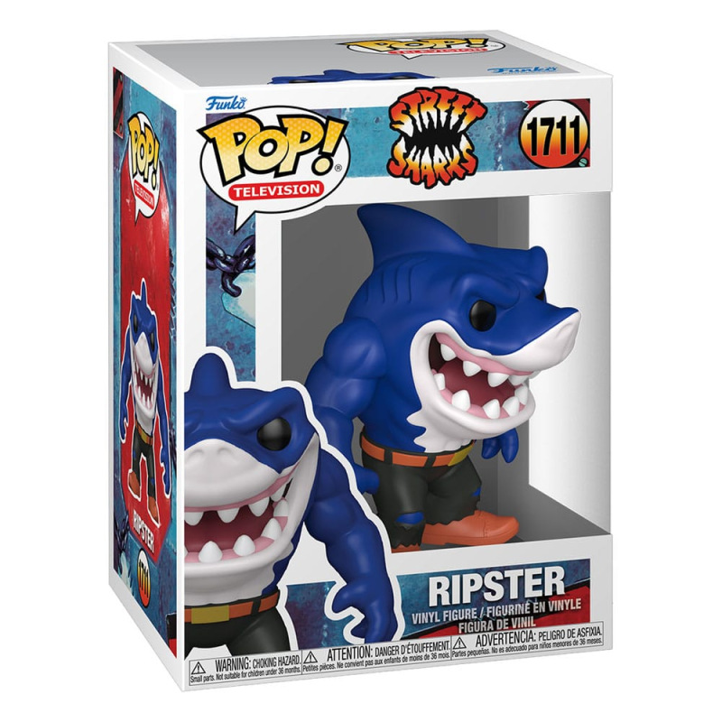 Street Sharks POP! Television Vinyl Figure Ripster 9 cm 1