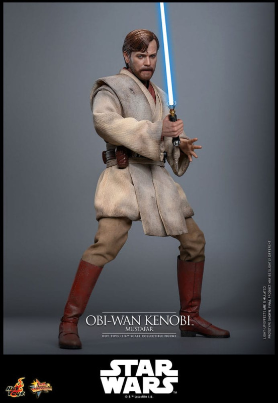 Star Wars: Episode III - Revenge of the Sith Movie Masterpiece Action Figure 1/6 Obi-Wan Kenobi (Mus 7