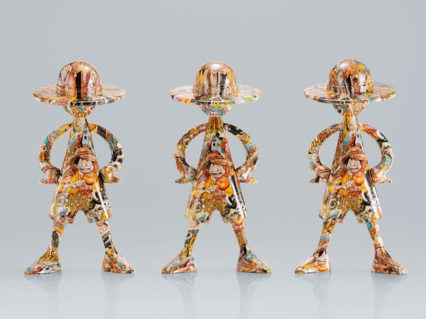 One Piece 1000 Logs Anniversary Luffy's ArtCanvas Figure 1/8 Luffy 22 cm 4