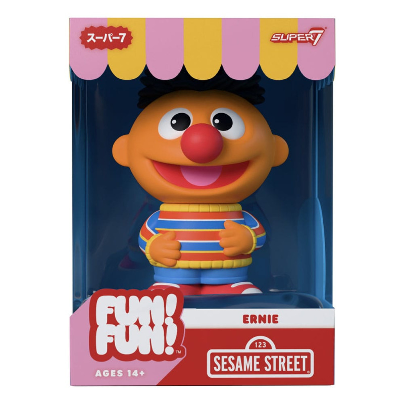 Sesame Street FUN! FUN! Vinyl Action Figure Wave 02 Ernie 13 cm 1