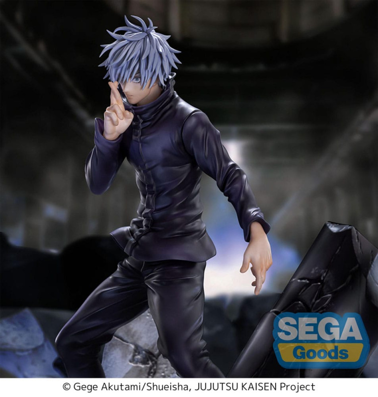 Jujutsu Kaisen Figurizm Luminasta PVC Statue Shibuya Incident Satoru Gojo Unlimited Void 21 cm 4