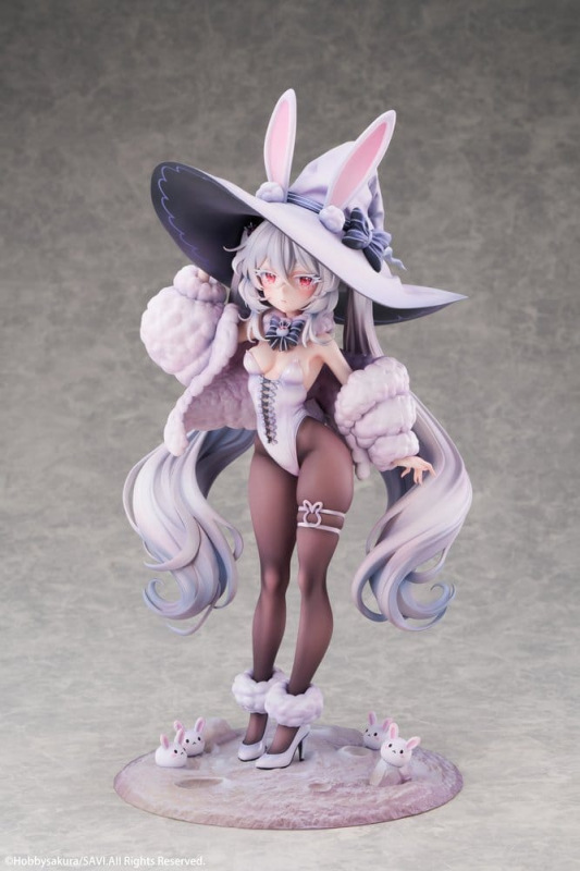 Original Character PVC Figure 1/6 Moon Witch Police Marshmallow illustration by SAVI Deluxe Edition
