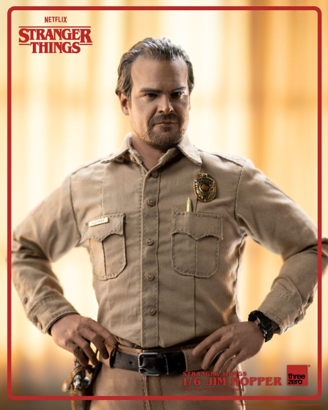 Stranger Things Action Figure 1/6 Jim Hopper (Season 1) 32 cm 10