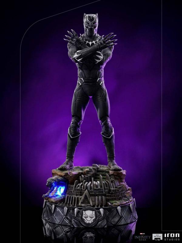The Infinity Saga: Black Panther Deluxe 1/10 Art Scale Statue - Iron Studios