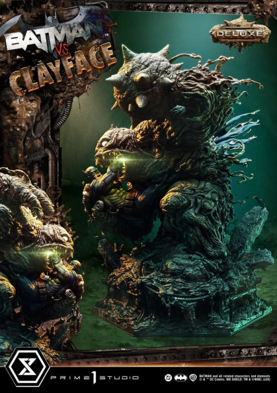 DC Comics Ultimate Premium Masterline Series Statue 1/4 Batman VS Clayface Deluxe Version 83 cm 2
