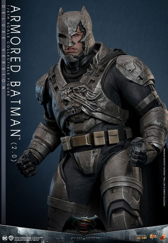 Batman v Superman: Dawn of Justice Movie Masterpiece Action Figure 1/6 Armored Batman 2.0 (Deluxe Ve 6