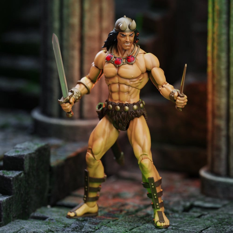 Conan the Barbarian Epic H.A.C.K.S. Action Figures The Tower of the Elephant Set: Young Conan and Ya 3