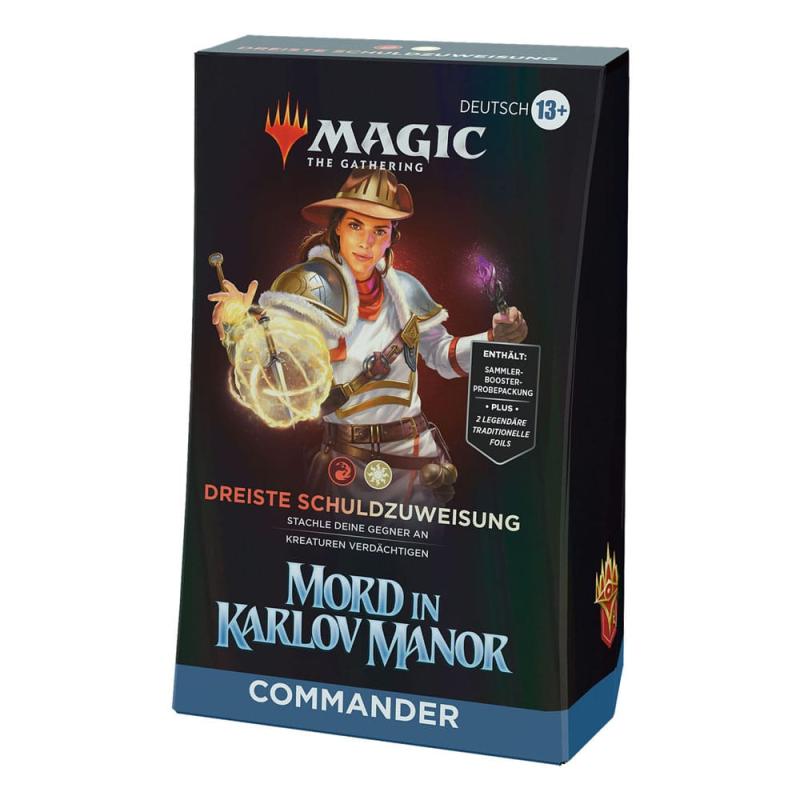 Magic the Gathering Mord in Karlov Manor Commander Decks Display (4) german