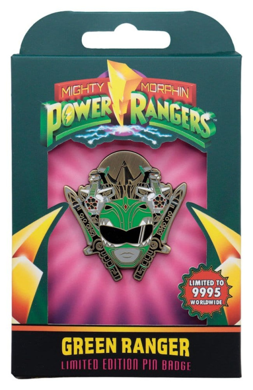Power Rangers Pin Badge Green Ranger Limited Edition 2