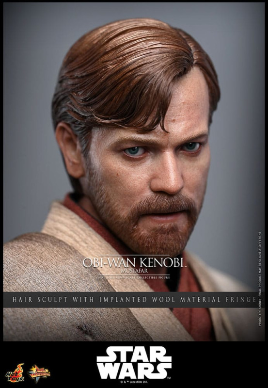 Star Wars: Episode III - Revenge of the Sith Movie Masterpiece Action Figure 1/6 Obi-Wan Kenobi (Mus 13