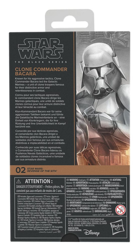 Star Wars Episode III Black Series Action Figure Commander Bacara 15 cm 6